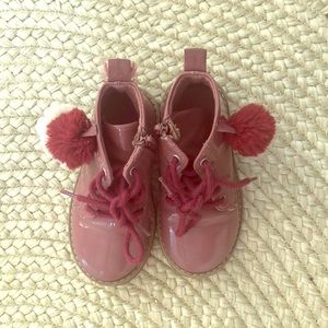 High tops Zara leather boots